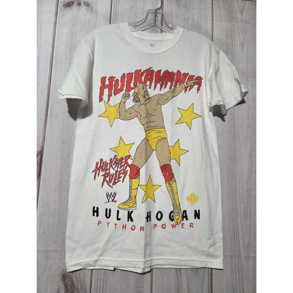 Legends Hulk Hogan Shirt‎ Mens Small Hulkamania WWE Python Power Graphic Tee